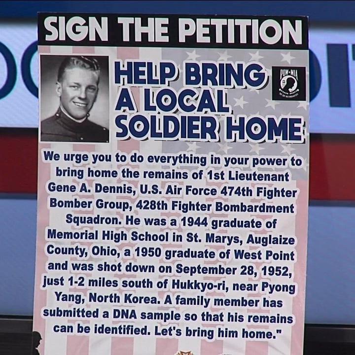 St. Marys organization working to bring the remains of Gene Dennis home